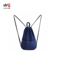 soft nylon draw string gym sports backpack bag